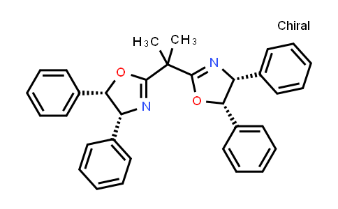 CAS No. 157904-67-1, (4R,4'R,5S,5'S)-2,2'-(1-Methylethylidene)bis[4,5-dihydro-4,5-diphenyloxazole]