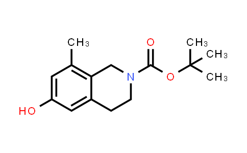 CAS No. 1579518-38-9, tert-Butyl 6-hydroxy-8-methyl-3,4-dihydroisoquinoline-2(1H)-carboxylate