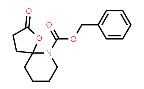 CAS No. 157982-73-5, 1-Oxa-6-azaspiro[4.5]decane-6-carboxylic acid, 2-oxo-, phenylmethyl ester