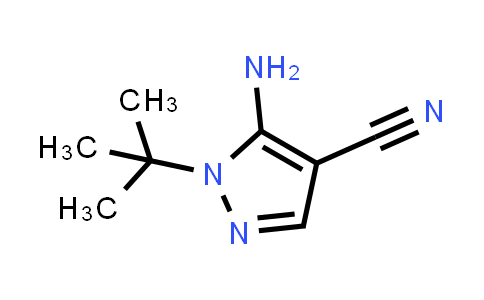 MC527944 | 158001-28-6 | 5-Amino-1-(tert-butyl)-1H-pyrazole-4-carbonitrile
