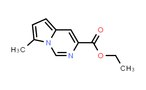 CAS No. 1582310-87-9, Ethyl 7-methylpyrrolo[1,2-c]pyrimidine-3-carboxylate