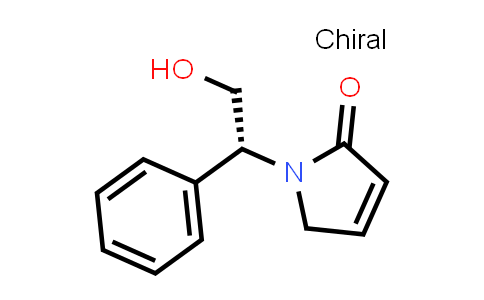CAS No. 158271-95-5, (R)-1-(2-Hydroxy-1-phenylethyl)-1H-pyrrol-2(5H)-one