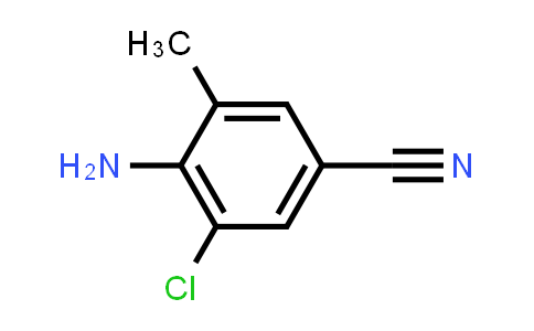 CAS No. 158296-69-6, 4-Amino-3-chloro-5-methylbenzonitrile