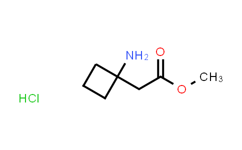 CAS No. 1584148-97-9, Methyl 2-(1-aminocyclobutyl)acetate hydrochloride