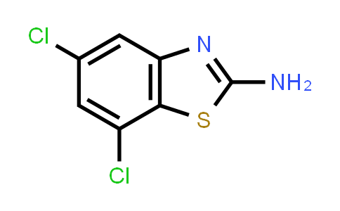 CAS No. 158465-13-5, 5,7-Dichlorobenzo[d]thiazol-2-amine