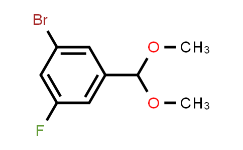 DY528055 | 1585174-21-5 | 1-Bromo-3-(dimethoxymethyl)-5-fluorobenzene
