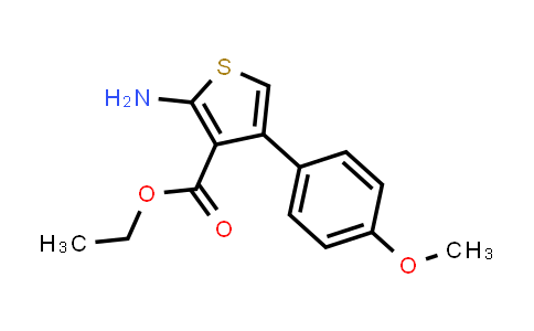 CAS No. 15854-11-2, Ethyl 2-amino-4-(4-methoxyphenyl)thiophene-3-carboxylate