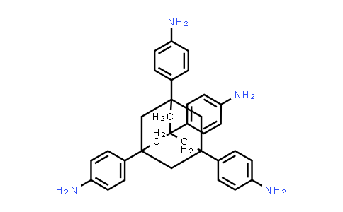 CAS No. 158562-40-4, 4,4',4'',4'''-(Adamantane-1,3,5,7-tetrayl)tetraaniline