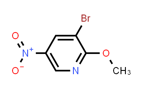 CAS No. 15862-50-7, 3-Bromo-2-methoxy-5-nitropyridine