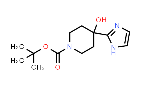 158654-95-6 | tert-Butyl 4-hydroxy-4-(1H-imidazol-2-yl)piperidine-1-carboxylate