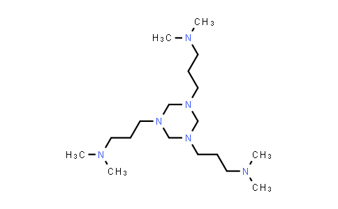 CAS No. 15875-13-5, 3,3',3''-(1,3,5-Triazinane-1,3,5-triyl)tris(N,N-dimethylpropan-1-amine)