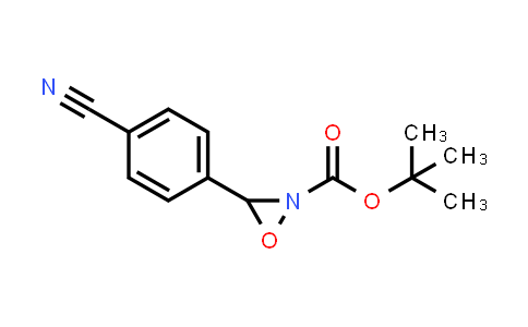 CAS No. 158807-35-3, tert-Butyl 3-(4-cyanophenyl)-1,2-oxaziridine-2-carboxylate