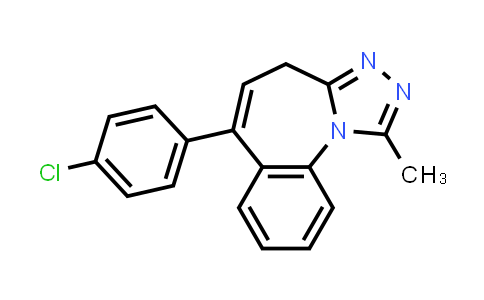 CAS No. 1588522-03-5, 6-(4-Chlorophenyl)-1-methyl-4H-benzo[f][1,2,4]triazolo[4,3-a]azepine