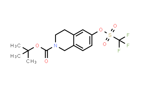 DY528152 | 158984-84-0 | tert-Butyl 6-(trifluoromethylsulfonyloxy)-3,4-dihydroisoquinoline-2(1H)-carboxylate