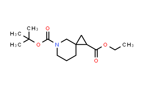 CAS No. 1590372-41-0, 5-tert-Butyl 1-ethyl 5-azaspiro[2.5]octane-1,5-dicarboxylate