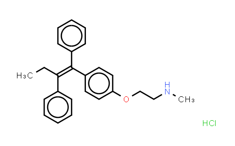 CAS No. 15917-65-4, N-Desmethyltamoxifen (hydrochloride)