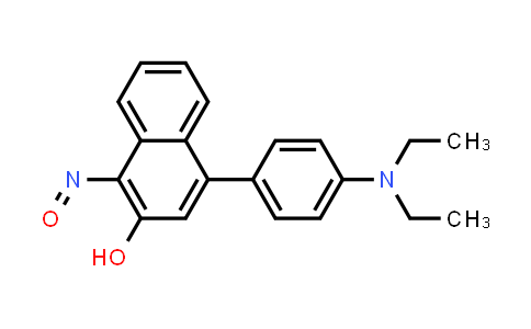 CAS No. 159256-82-3, 4-[4-(Diethylamino)phenyl]-1-nitrosonaphthalen-2-ol