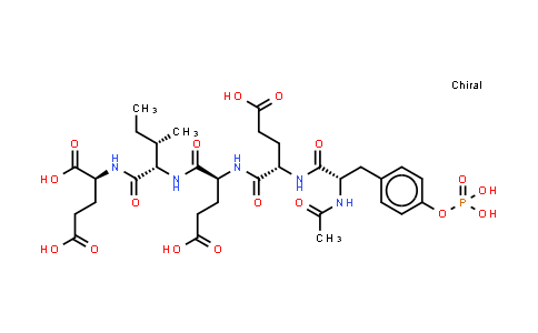 CAS No. 159439-02-8, N-Acetyl-O-phosphono-Tyr-Glu-Glu-Ile-Glu