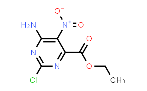 CAS No. 15949-13-0, Ethyl 6-amino-2-chloro-5-nitropyrimidine-4-carboxylate