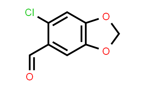 CAS No. 15952-61-1, 6-Chlorobenzo[d][1,3]dioxole-5-carbaldehyde