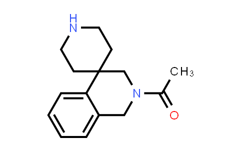 CAS No. 159634-82-9, 1-{2,3-Dihydro-1H-spiro[isoquinoline-4,4'-piperidine]-2-yl}ethan-1-one