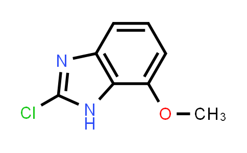 CAS No. 15965-58-9, 2-Chloro-7-methoxy-1H-benzo[d]imidazole