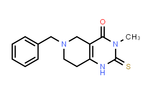 CAS No. 159660-86-3, 6-benzyl-3-methyl-2-thioxo-2,3,5,6,7,8-hexahydropyrido[4,3-d]pyrimidin-4(1H)-one