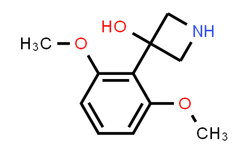 CAS No. 1596900-82-1, 3-(2,6-Dimethoxyphenyl)azetidin-3-ol