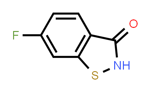 CAS No. 159803-11-9, 6-Fluoro-1,2-benzothiazol-3-one