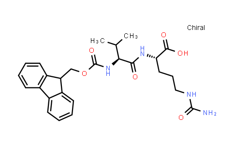 CAS No. 159858-21-6, N-[(9H-Fluoren-9-ylmethoxy)carbonyl]-L-valyl-N5-(aminocarbonyl)-L-ornithine