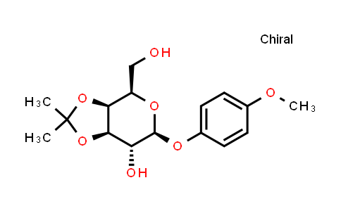 CAS No. 159922-67-5, (3aS,4R,6S,7R,7aR)-4-(Hydroxymethyl)-6-(4-methoxyphenoxy)-2,2-dimethyltetrahydro-4H-[1,3]dioxolo[4,5-c]pyran-7-ol