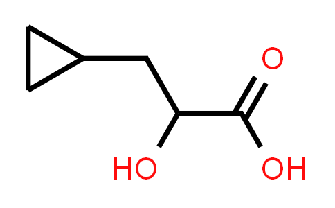 CAS No. 1599840-16-0, 3-Cyclopropyl-2-hydroxypropanoic acid