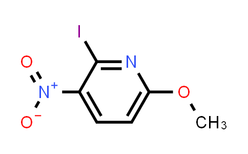 CAS No. 1600094-08-3, 2-Iodo-6-methoxy-3-nitropyridine
