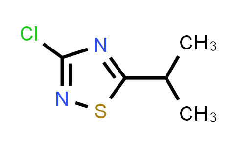 CAS No. 1600849-85-1, 3-Chloro-5-(propan-2-yl)-1,2,4-thiadiazole