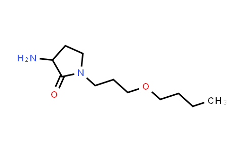 DY528379 | 1601185-60-7 | 3-Amino-1-(3-butoxypropyl)pyrrolidin-2-one