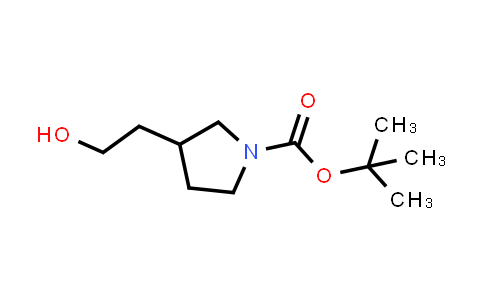 CAS No. 160132-54-7, tert-Butyl 3-(2-hydroxyethyl)pyrrolidine-1-carboxylate