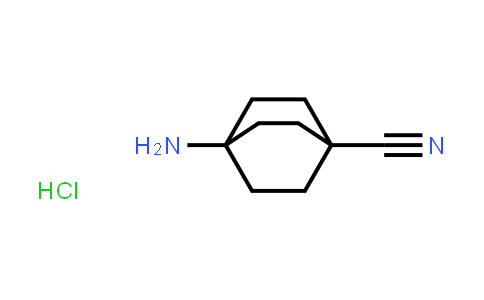 CAS No. 160133-27-7, 4-Aminobicyclo[2.2.2]octane-1-carbonitrile hydrochloride