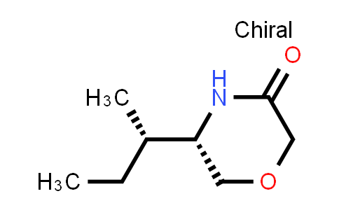 CAS No. 160141-20-8, (5S)-5-[(1S)-1-Methylpropyl]-3-morpholinone