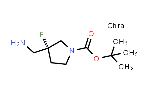 CAS No. 1601461-43-1, tert-Butyl (3R)-3-(aminomethyl)-3-fluoropyrrolidine-1-carboxylate