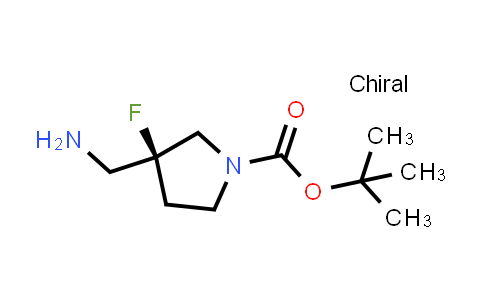 1601461-44-2 | tert-Butyl (3S)-3-(aminomethyl)-3-fluoropyrrolidine-1-carboxylate