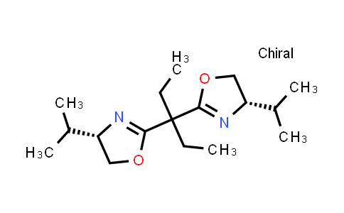 MC528399 | 160191-65-1 | (4S,4'S)-2,2'-(Pentane-3,3-diyl)bis(4-isopropyl-4,5-dihydrooxazole)