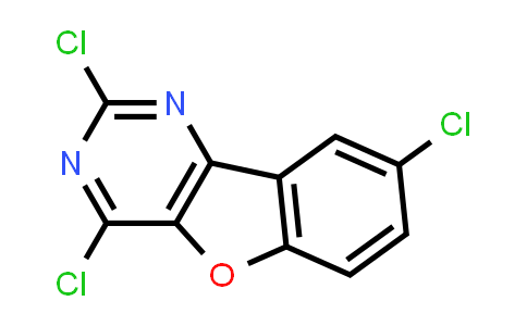 CAS No. 160199-00-8, 2,4,8-Trichlorobenzofuro[3,2-d]pyrimidine
