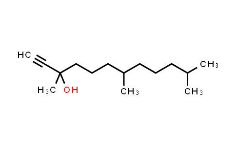 CAS No. 1604-35-9, 3,7,11-Trimethyldodec-1-yn-3-ol
