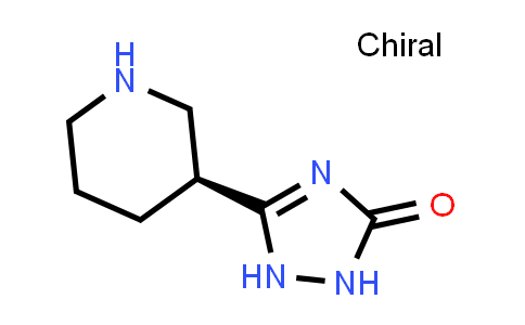 CAS No. 1604446-27-6, (S)-5-(Piperidin-3-yl)-1H-1,2,4-triazol-3(2H)-one