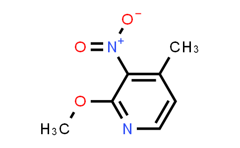 CAS No. 160590-36-3, 2-Methoxy-4-methyl-3-nitropyridine