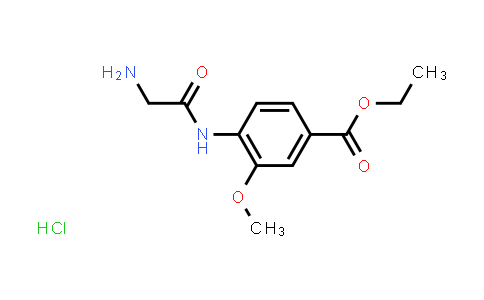 CAS No. 1606132-23-3, Ethyl 4-(2-aminoacetamido)-3-methoxybenzoate hydrochloride