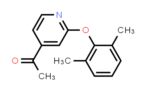 1607436-58-7 | 4-Acetyl-2-(2,6-dimethylphenoxy) pyridine