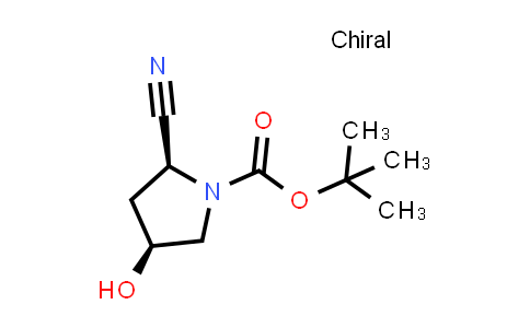 CAS No. 1609123-53-6, tert-Butyl (2S,4S)-2-cyano-4-hydroxypyrrolidine-1-carboxylate