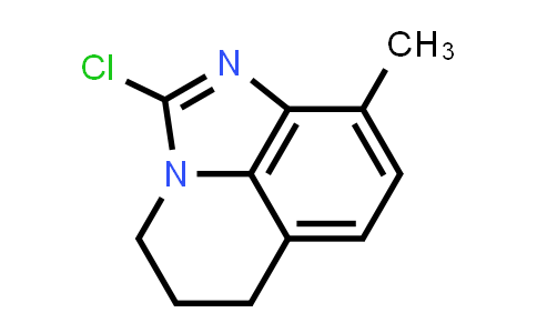 CAS No. 1609453-56-6, 2-Chloro-5,6-dihydro-9-methyl-4H-imidazo[4,5,1-ij]quinoline