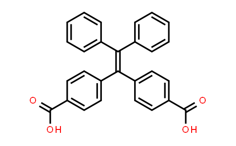 CAS No. 1609575-40-7, 4,4'-(2,2-Diphenylethene-1,1-diyl)dibenzoic acid